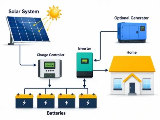 Off Grid Solar System in Nashik