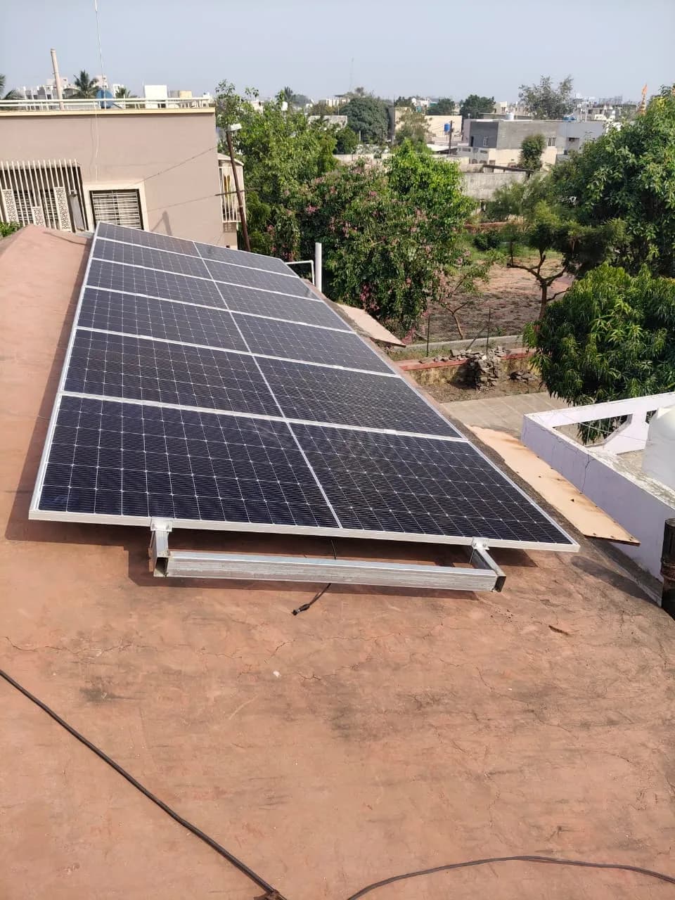 Agricultural Solar System Installation